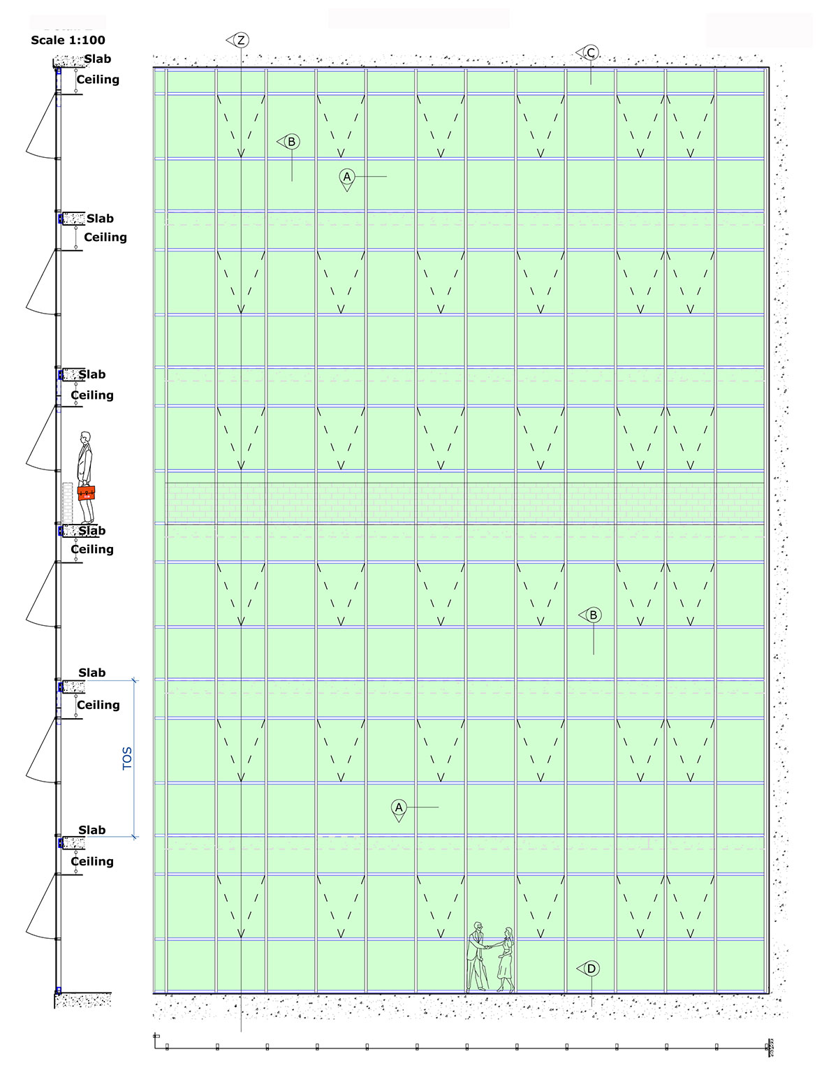 curtain willing pressure glazing
