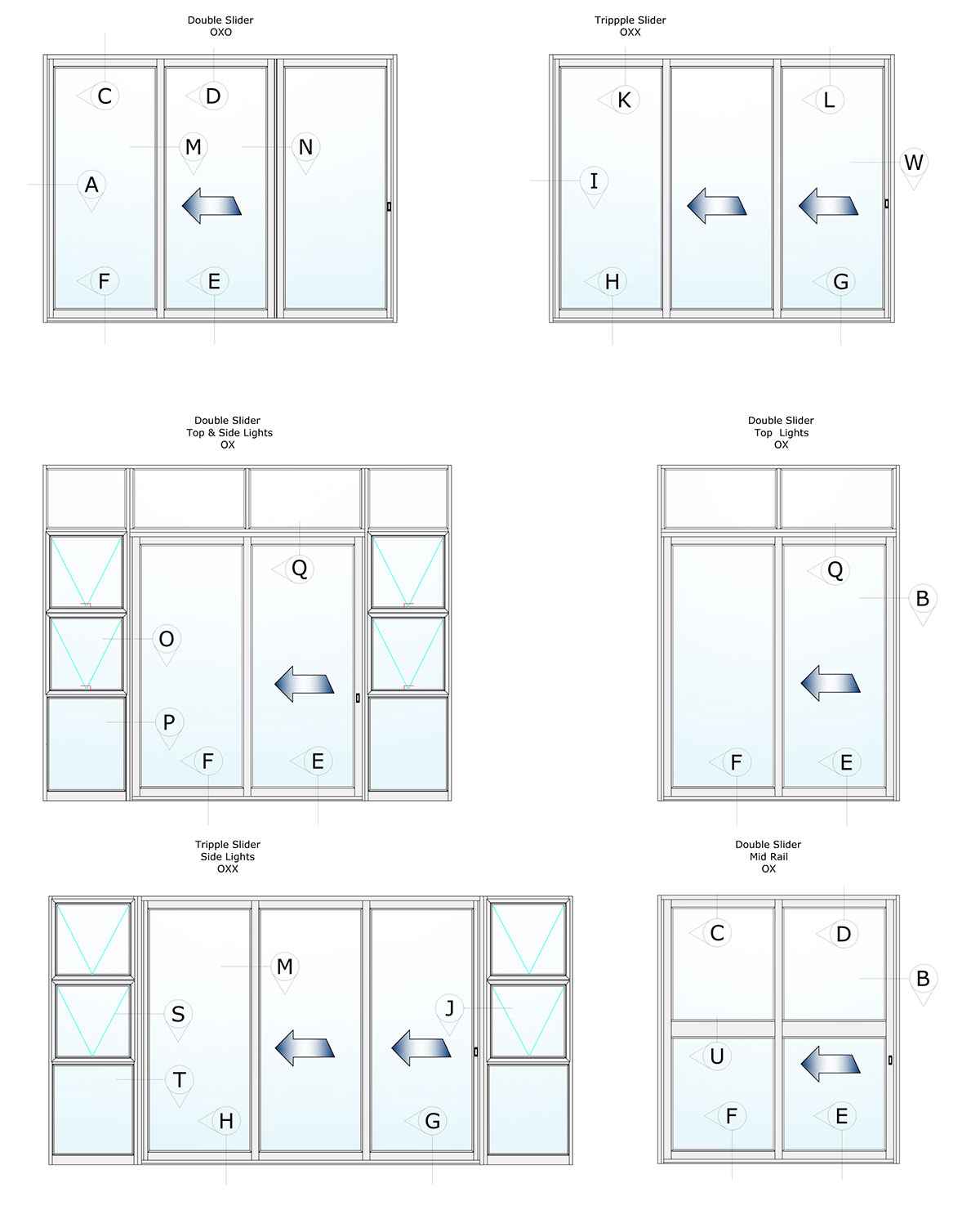 hd sliding windows